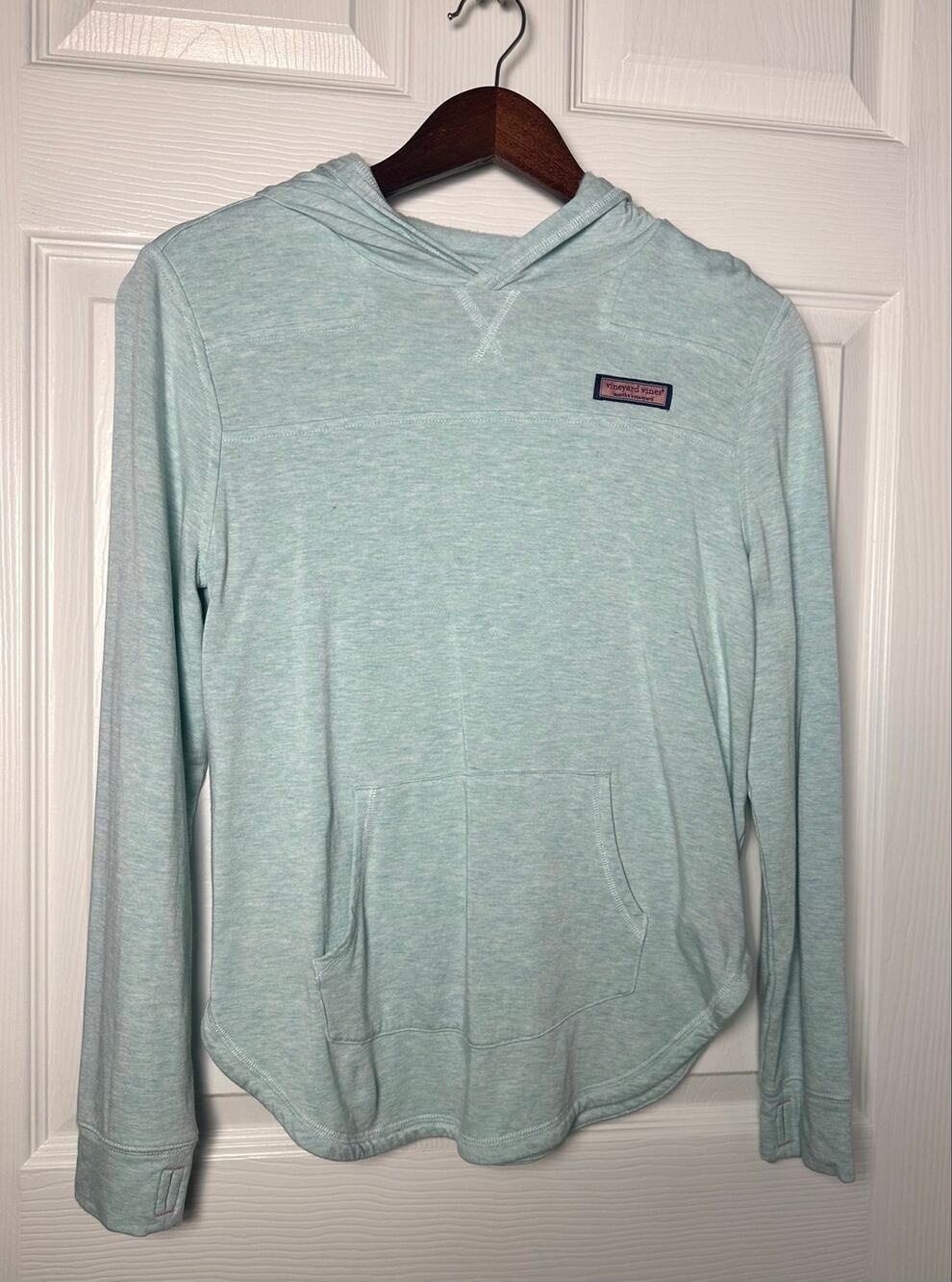 Vineyard Vines Shep Shirt Mint Green Buttery Soft Pullover Hoodie sweatshirt XL